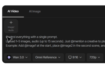 Add input for Wan 3.0
