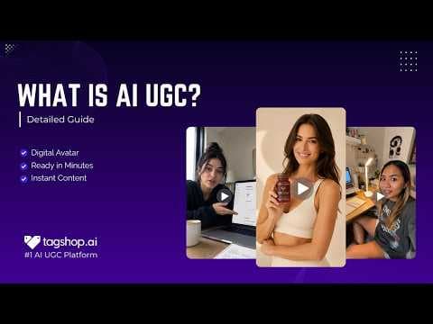 What is AI UGC - Tagshop AI