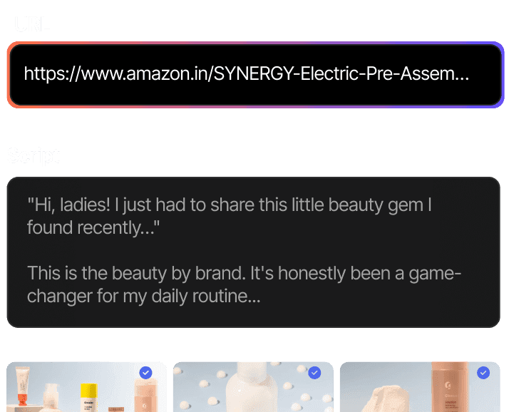 AIビデオスクリプトジェネレーター