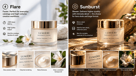 Varianti Flare e Sunburst dell'immagine Gpt 2.5