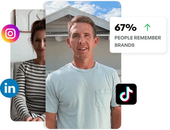 IA gerador de vídeo UGC
