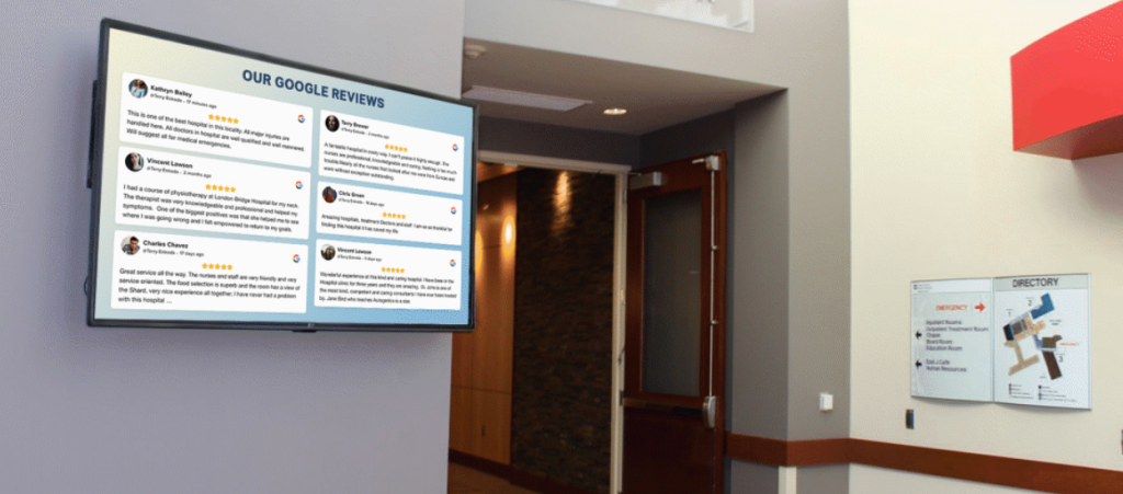 googl reviews on In-store Displays