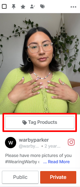 tag products