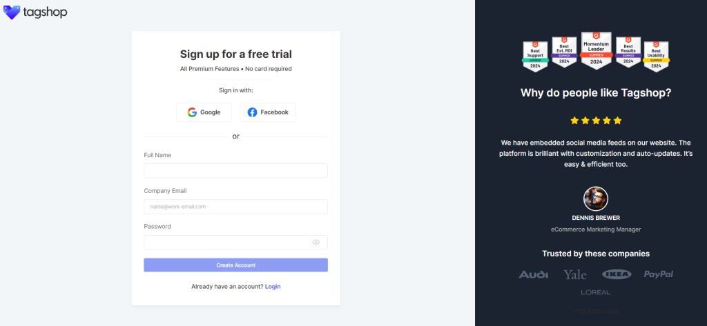 tagshop for shoppable tiktok videos