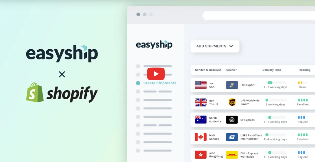 best shipping apps for shopify