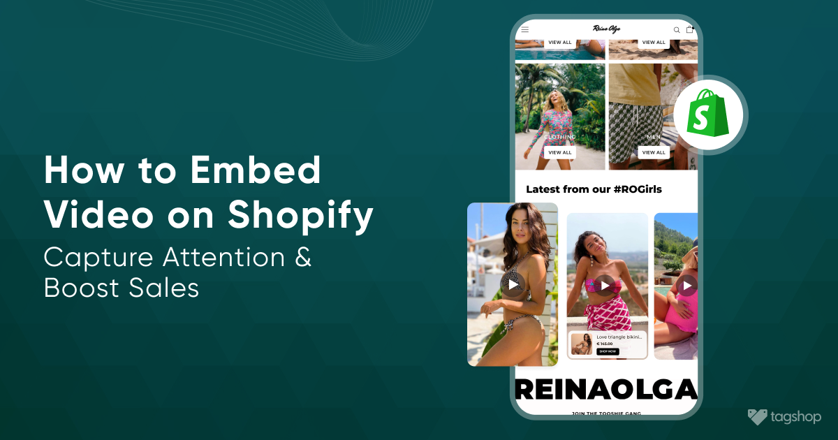 how to embed video on shopify