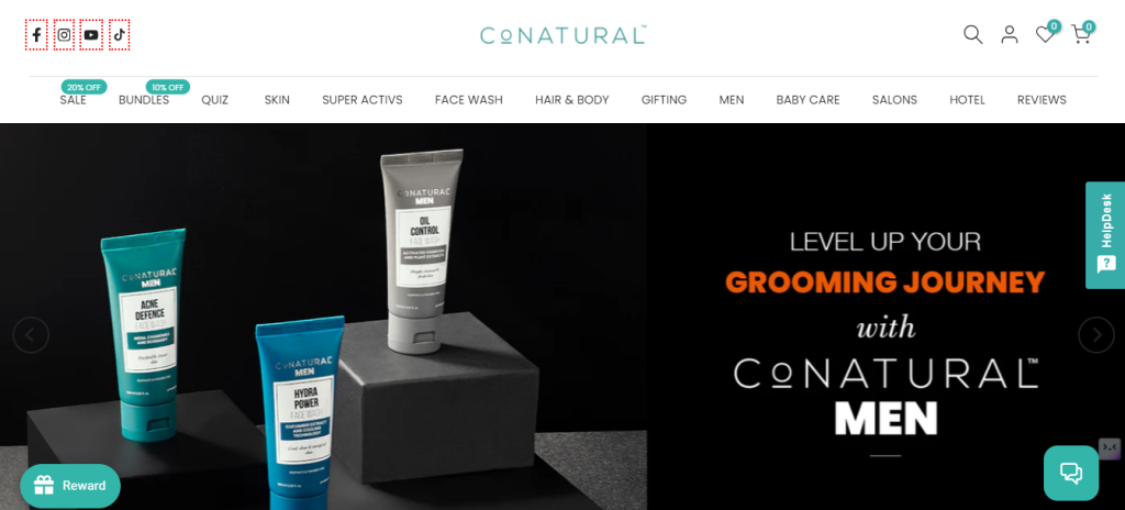 conaturals as best shopify beauty stores