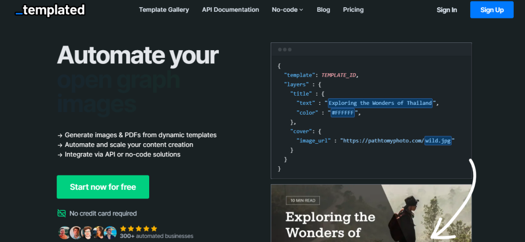 Templated eCommerce Tool