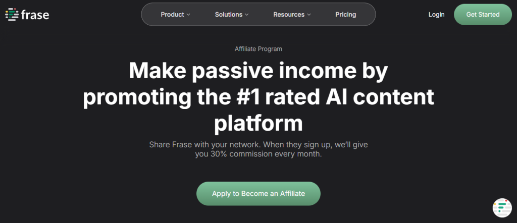 Frase Affiliate Program