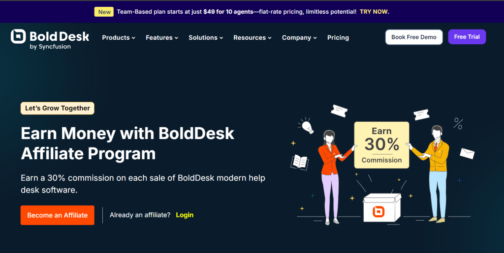 BoldDesk affiliate program