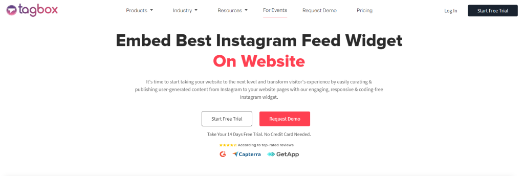 tagbox instagram reels widget