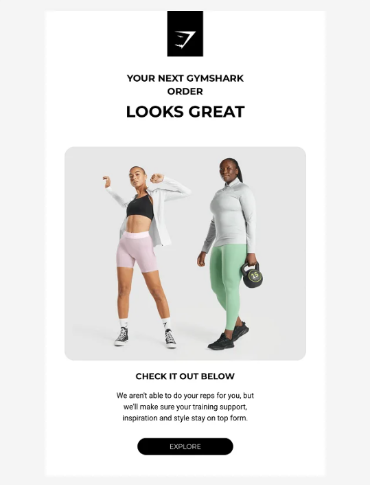shop the look in email campaigns