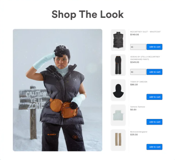 shop the look on Homepage 