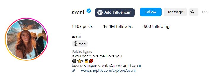 Instagram Influencers