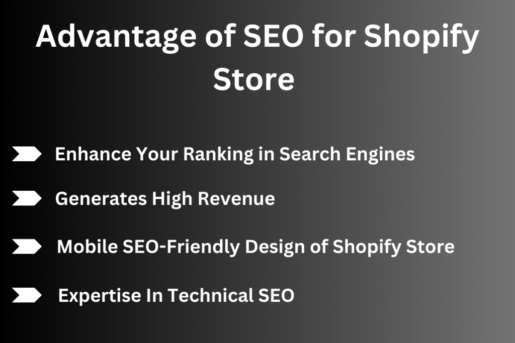 advantage of shopify seo checklist 