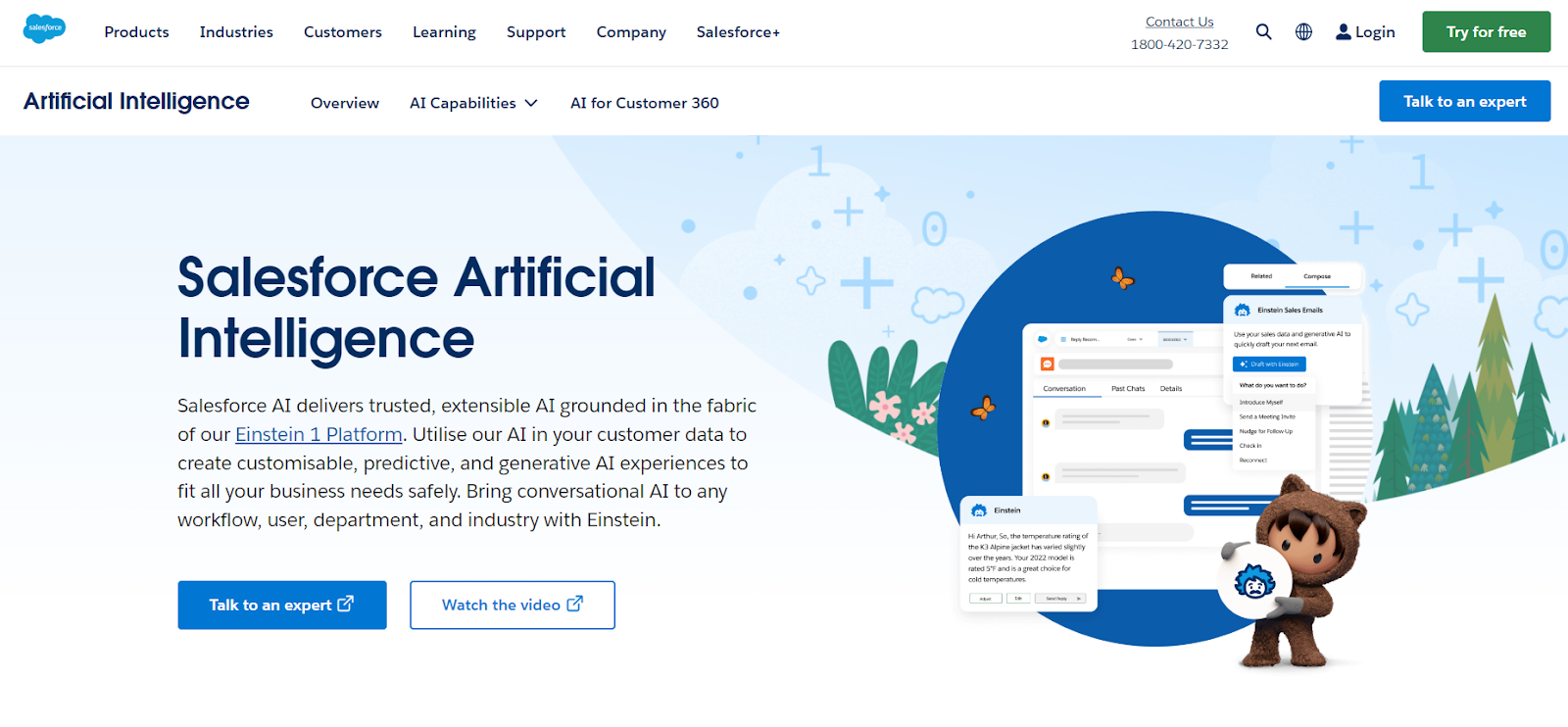 Salesforce Einstein: AI-driven insights to predict deal outcomes 