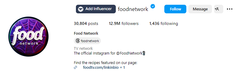 Food Instagram Influencers