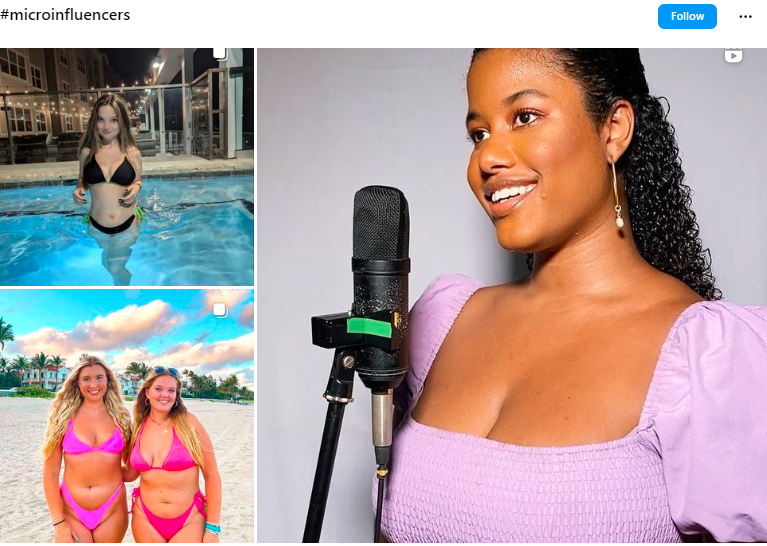 Find micro influencers