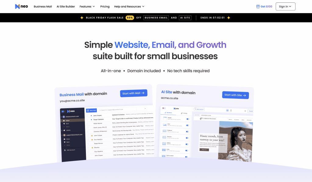 Neo black friday deal