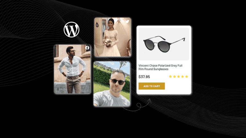 how to add social media feed to wordpress