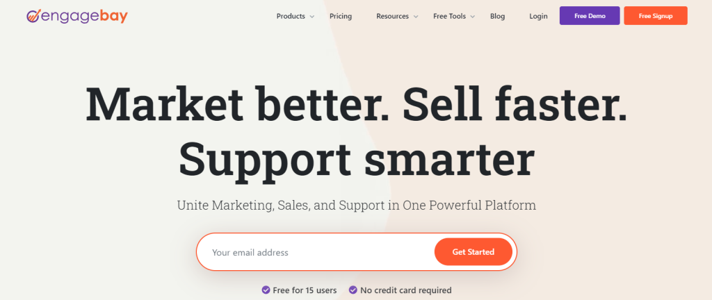 EngageBay SaaS offer