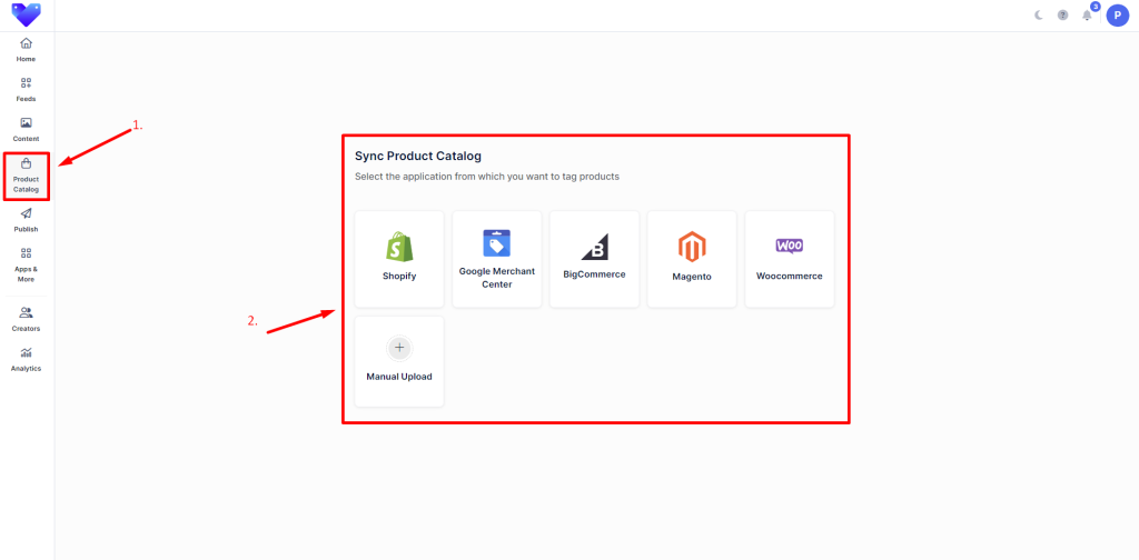 shoppable youtube feed