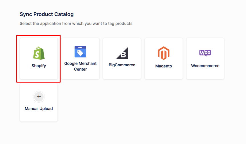 sync product catalog for your videos