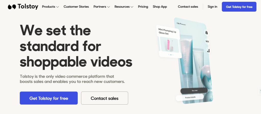 video shopping platforms