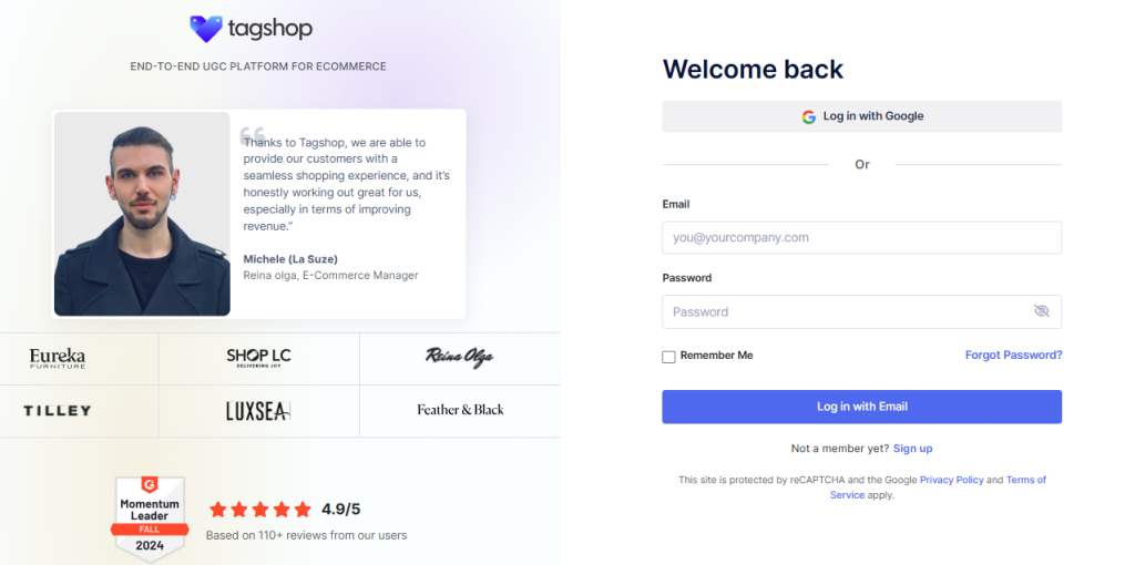 login to tagshop to embed videos