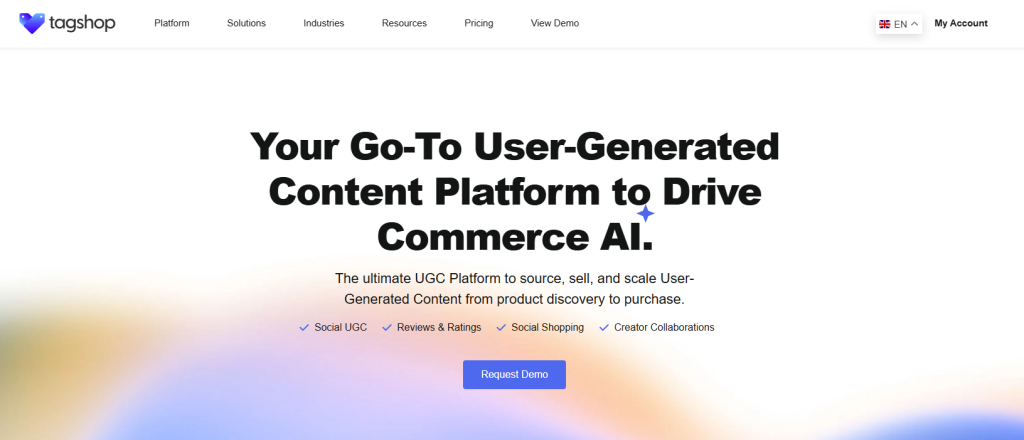 tagshop - best ugc platform