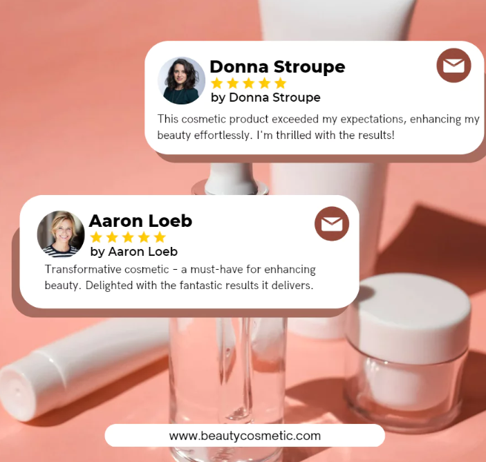 customer leaving business reviews