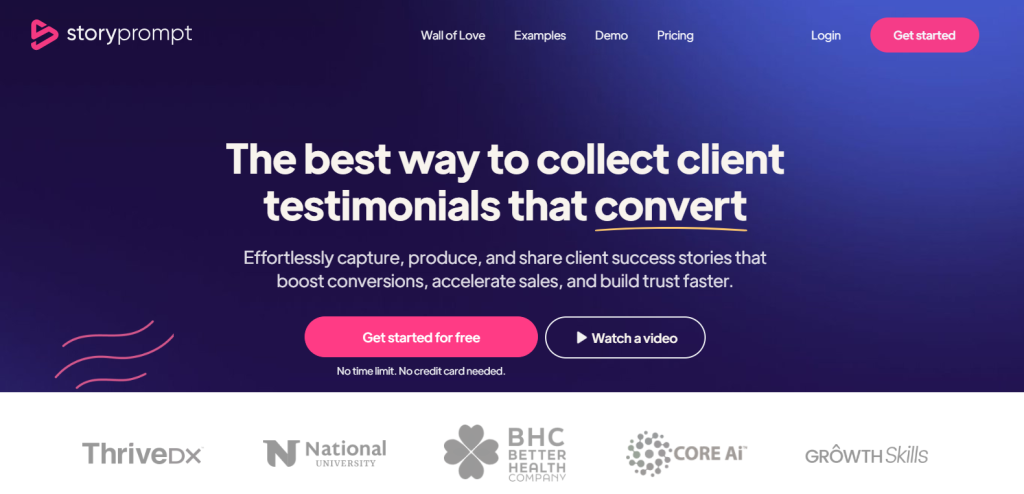 video testimonial software