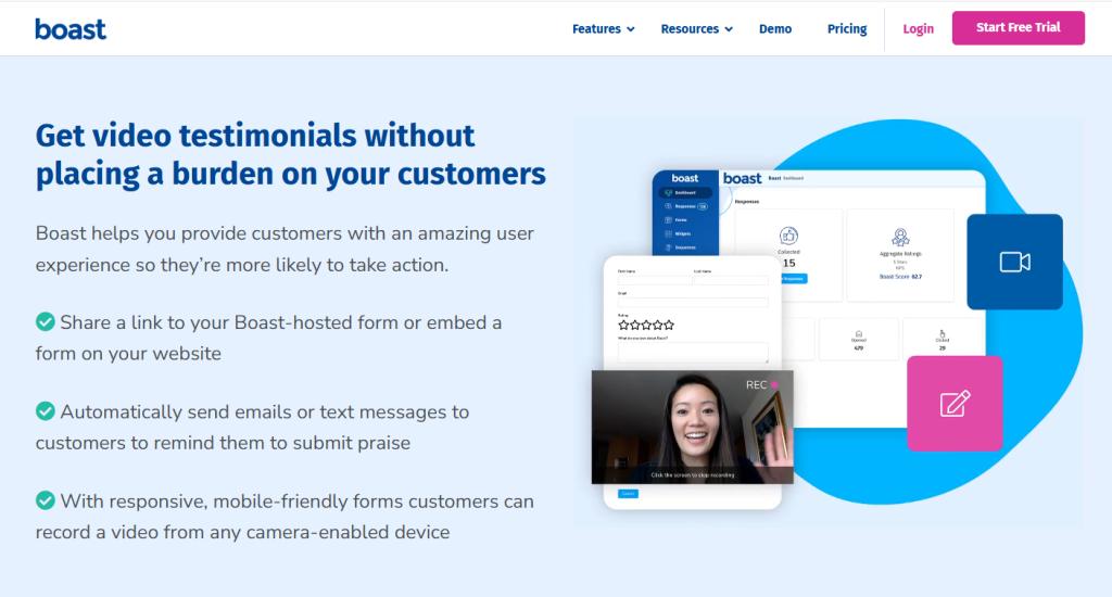 customer testimonials software