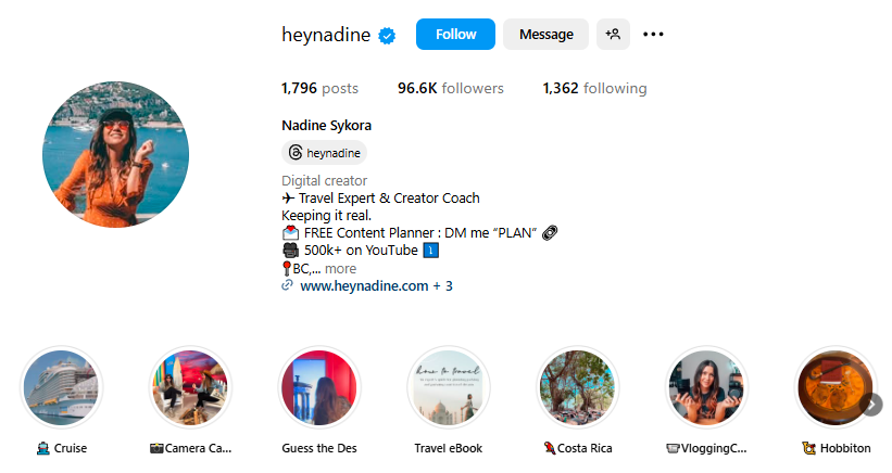 top ugc creators on Instagram