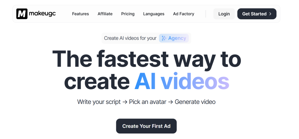 trend ugc alternative for AI ugc videos