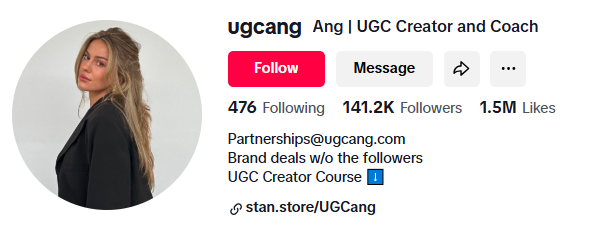 tiktok ugc creator