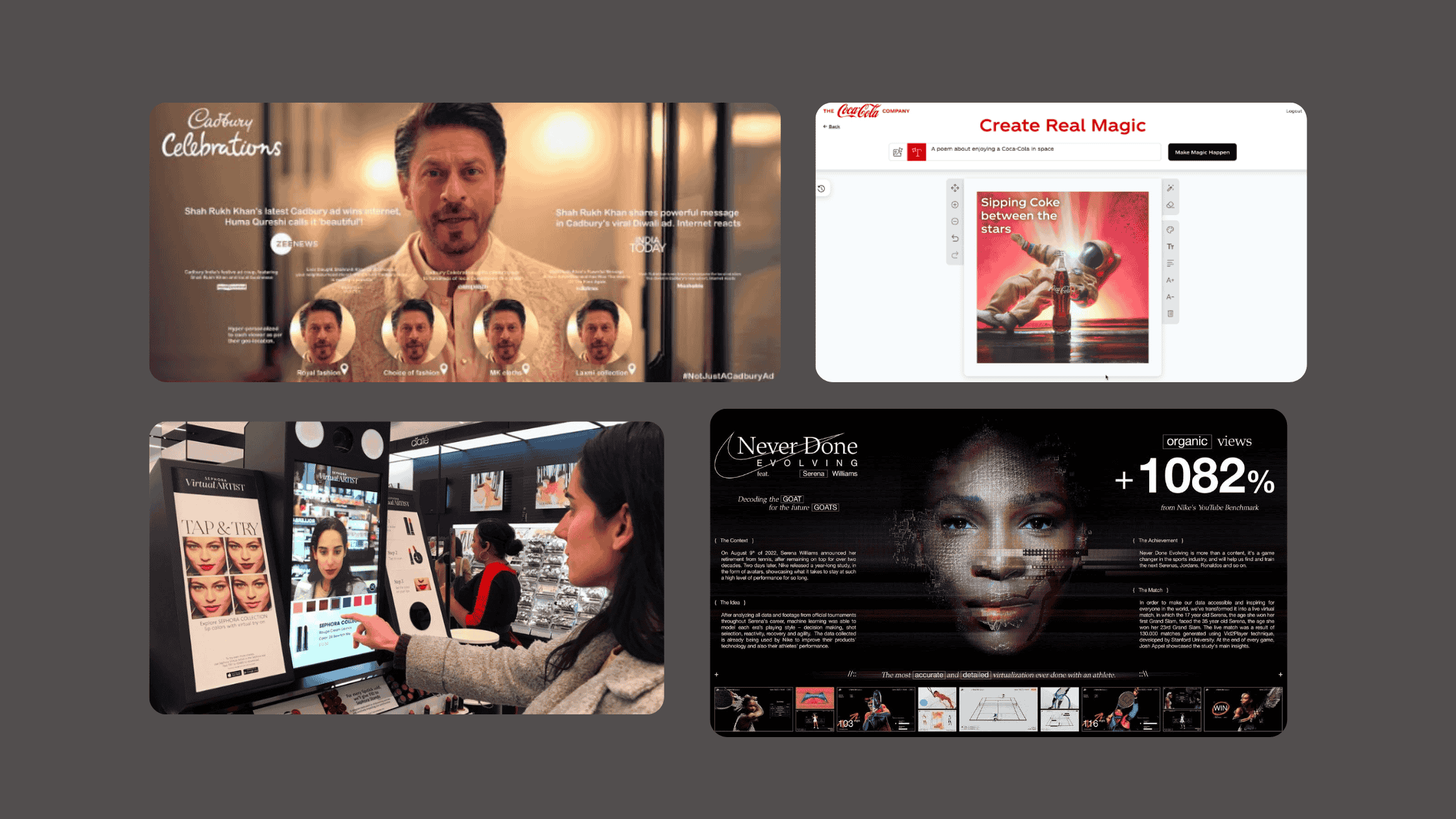 AI advertising examples