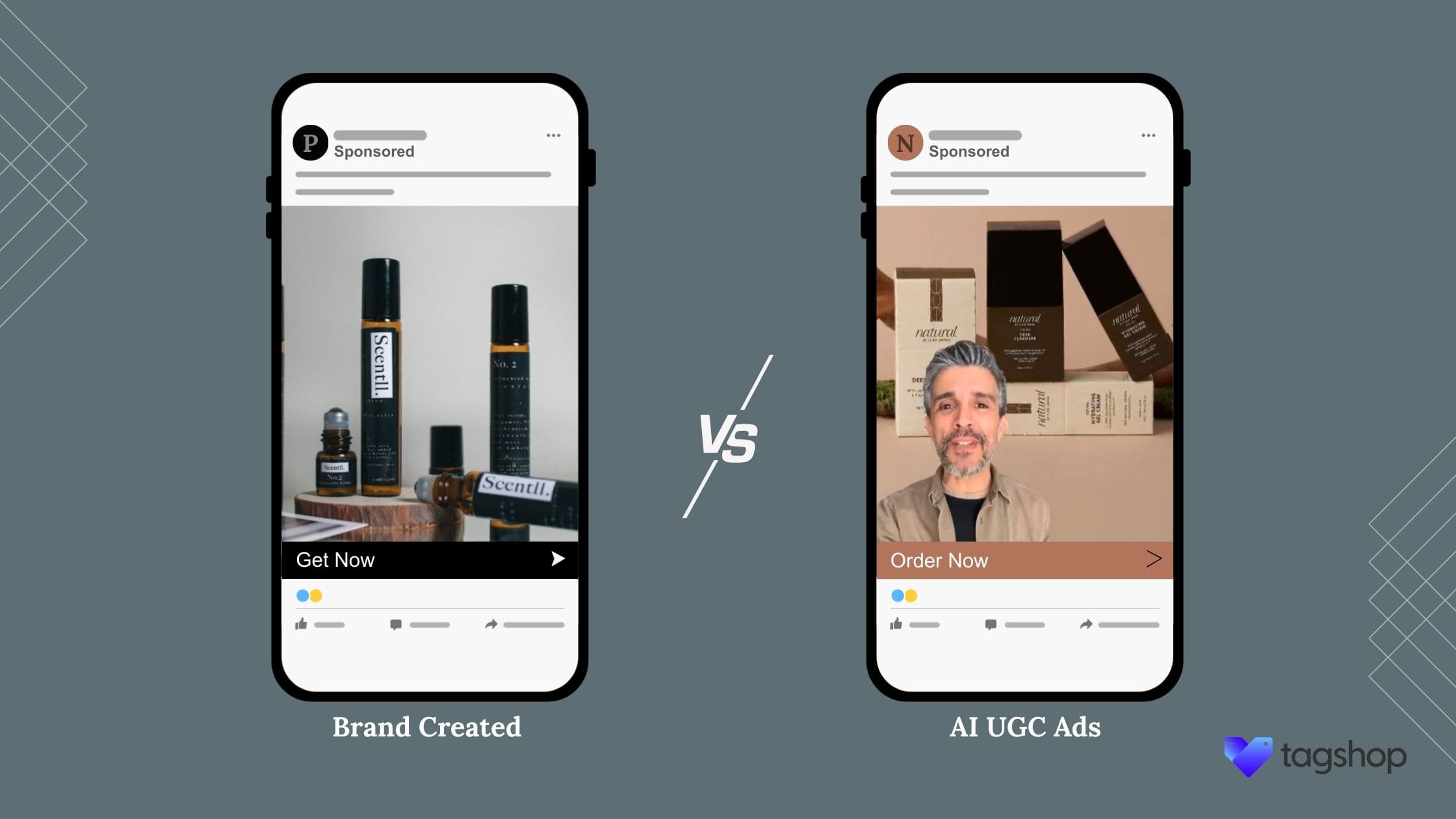 Brand vs Ai UGC Ads