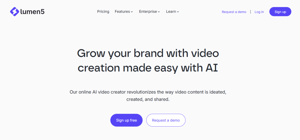 lumen is one of the best AI video generators