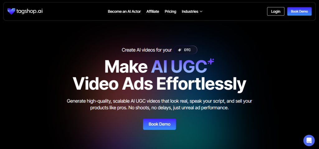 Tagshop as a best AI video generator