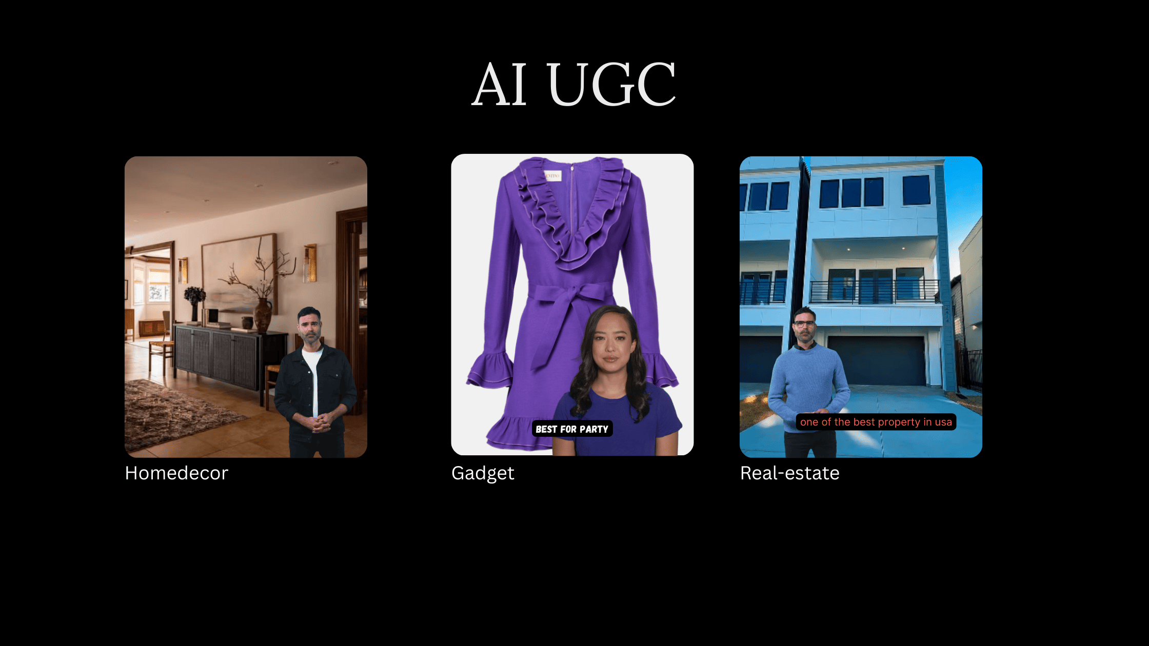 What is AI UGC