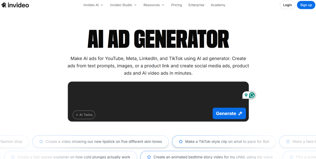 alternative to MakeUGC for AI videos