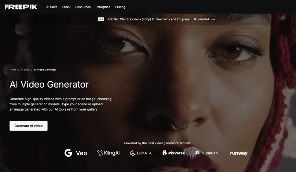 AI video generator