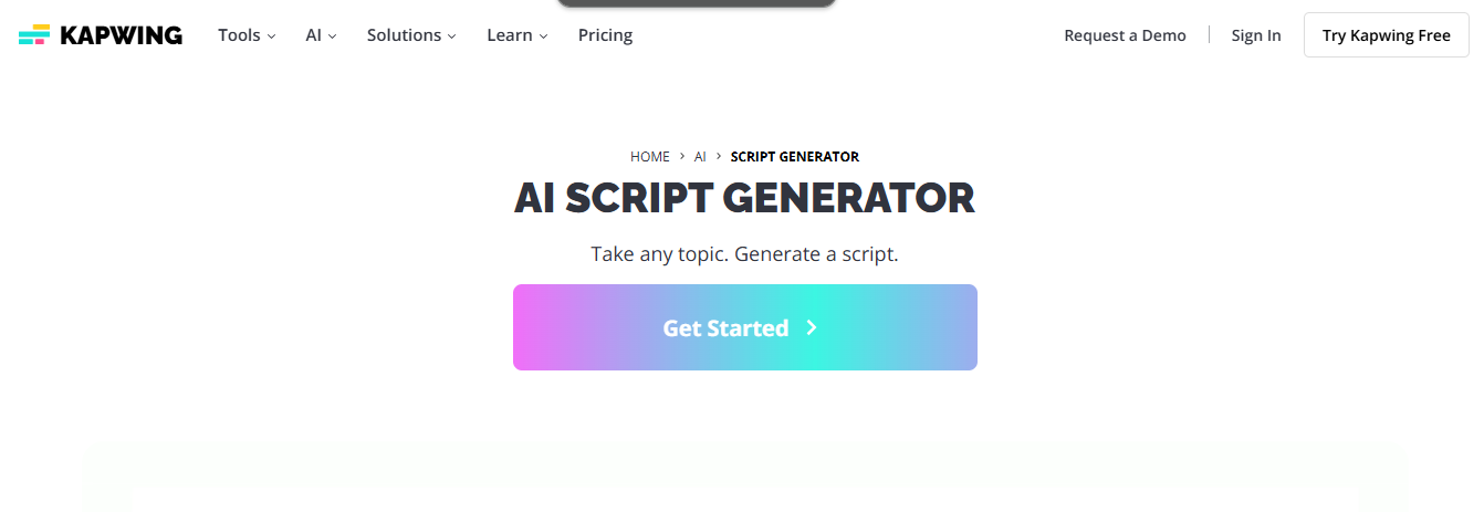 video script generators