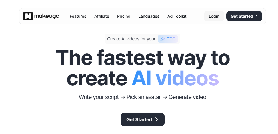 AI-generated ad creative