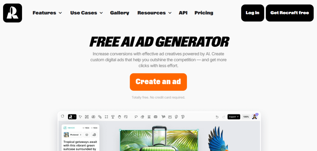 AI-generated ad creative
