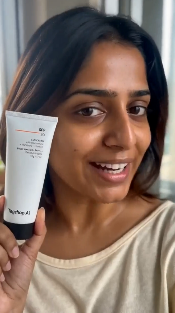 Beauty & Personal Care, physical goods video example