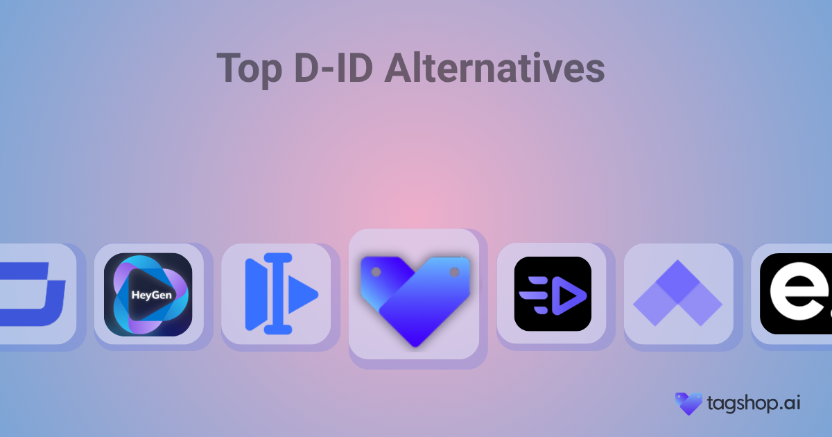 Top D-ID Alternatives and Competitors