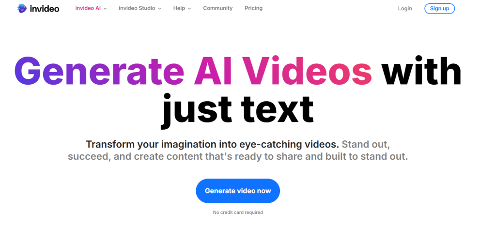ai text to videos