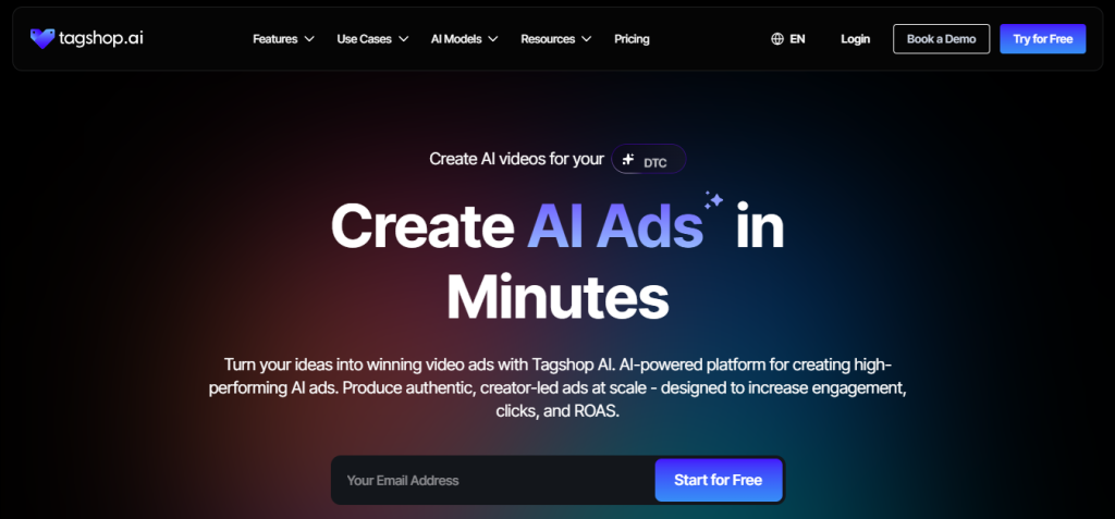 Tagshop AI Ad Generator 